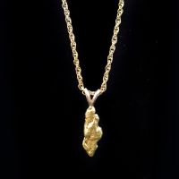 GOLD NUGGET PENDANT